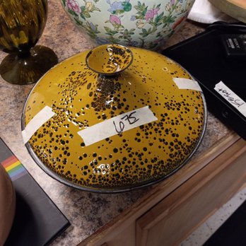 Another Man's Treasure Thrift Store - So excited to see this unique enameled cook wear. - Thrift Stores Near Me - Chester, California Another Man's Treasure Thrift Store - So excited to see this unique enameled cook wear. - Thrift Stores Near Me - Chester, California