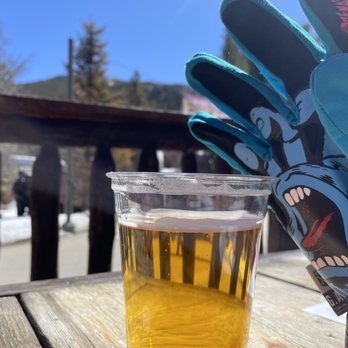 Kickapoo Tavern - Patio area and beer. - American Near Me - Keystone, Colorado