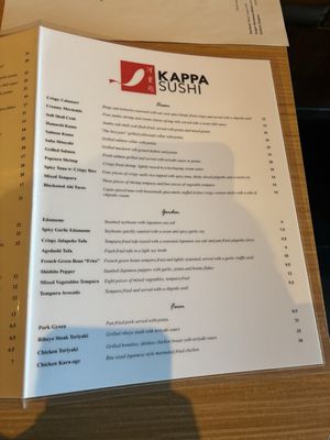Menu photo 3 Kappa Sushi San Diego, CA Menu photo 3 Kappa Sushi San Diego, CA