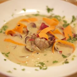 Pacific Café - Clam Chowder inoubliable !