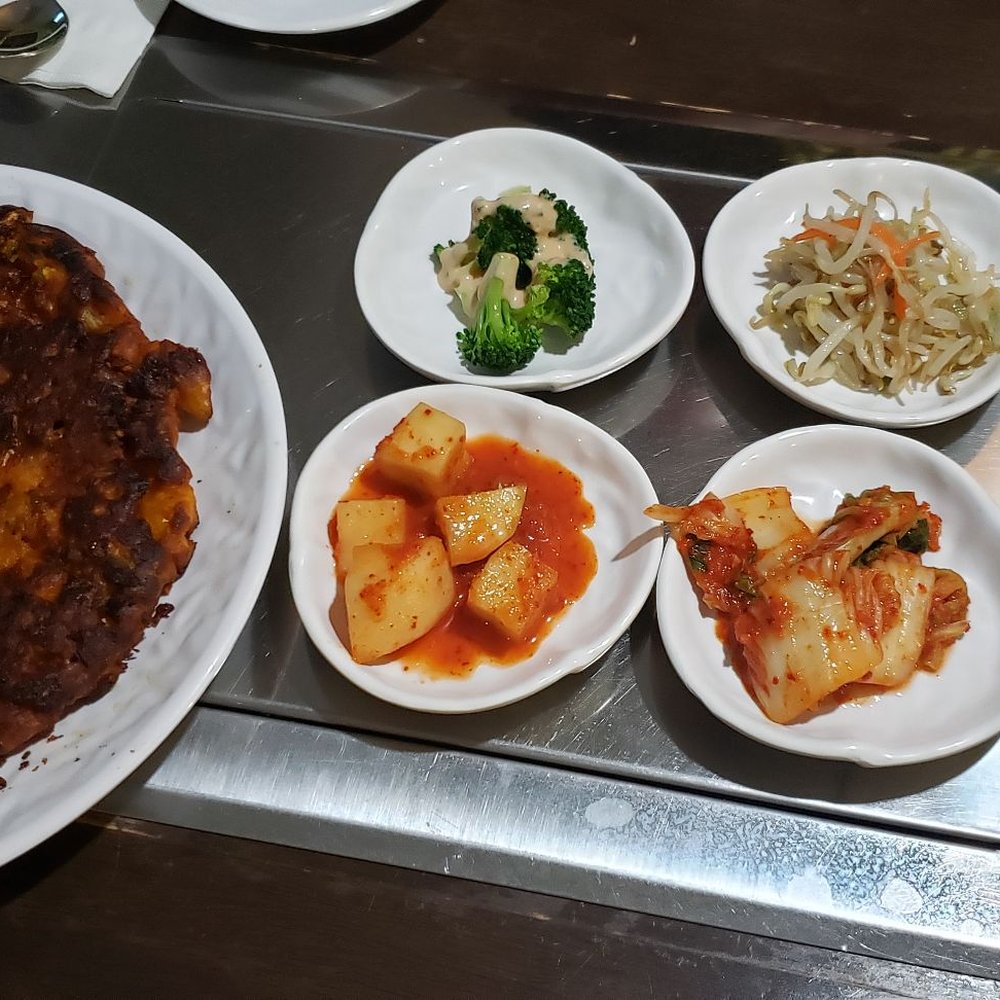 Spoon Bunsik - Bon chan and kimchee pancake - Korean Near Me - Ewa Beach, Hawaii Spoon Bunsik - Bon chan and kimchee pancake - Korean Near Me - Ewa Beach, Hawaii
