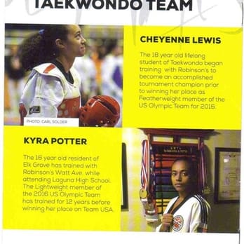 Robinson's Taekwondo - Kyra Potter and Cheyenne Lewis went here! 2016 US Olympic Team Athletes! - Taekwondo Near Me - Elk Grove, California