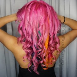 Porte Noire - Orlando - See more on Instagram @StylistRicardoSantiago ... specializing in Balayage, Mermaid Hair, Color Correction, ALL hair types and Barbering!