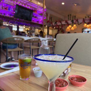 Tequila Garden - Skinny margarita and a modelo - Mexican Near Me - Inverness, Florida Tequila Garden - Skinny margarita and a modelo - Mexican Near Me - Inverness, Florida