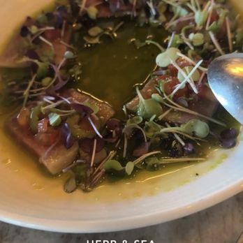 Herb & Sea - Bluefin tuna appetizer - Seafood Near Me - Encinitas, California