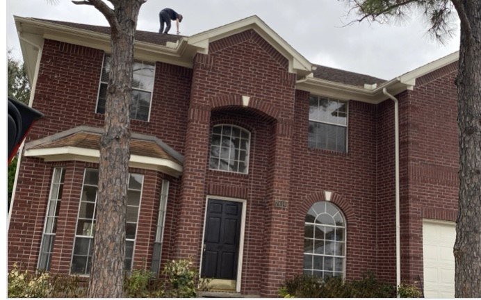 Slide of Brenham Roof