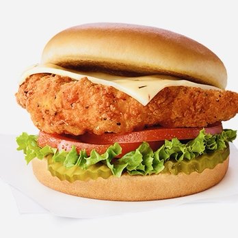 Chick-fil-A - Spicy Deluxe Sandwich - Fast Food Near Me - Winston Salem, North Carolina