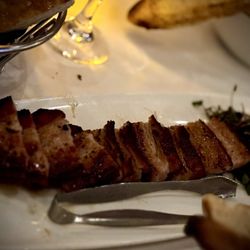 Mastro's Ocean Club - Oh this pork belly was so tasty! A must try!
