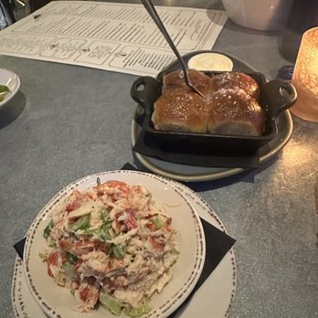 Veronica Fish and Oyster - Potato rolls and lobster salad - Seafood Near Me - Sarasota, Florida Veronica Fish and Oyster - Potato rolls and lobster salad - Seafood Near Me - Sarasota, Florida