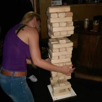 Brooklyn Bar - Giant Jenga baby !! - Sports Bars Near Me - Lawndale, California