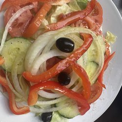 Bairrada Churrasqueira Grill - House salad.