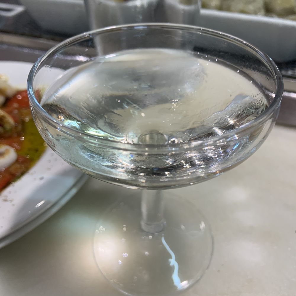 El Xampanyet - White wine- cheaper than water ! - Tapas Bars Near Me - Barcelona, B