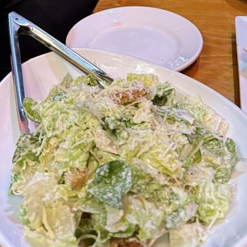 Fire at Pybus Public Market - Delicious caesar salad - Pizza Near Me - Wenatchee, Washington
