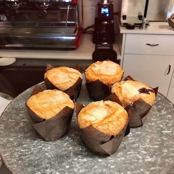Remedy Coffee - Just out of the oven blueberry muffins. - Coffee & Tea Near Me - Albuquerque, New Mexico Remedy Coffee - Just out of the oven blueberry muffins. - Coffee & Tea Near Me - Albuquerque, New Mexico