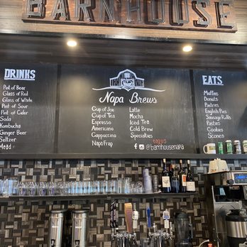 Barnhouse Napa Brews - Menu - Pubs Near Me - Napa, California