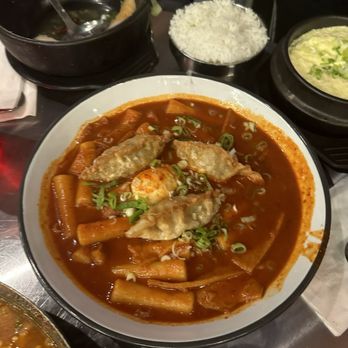 Micky's Soju House - Spicy Rice Cake with Dumplings - Pubs Near Me - Ellicott City, Maryland Micky's Soju House - Spicy Rice Cake with Dumplings - Pubs Near Me - Ellicott City, Maryland