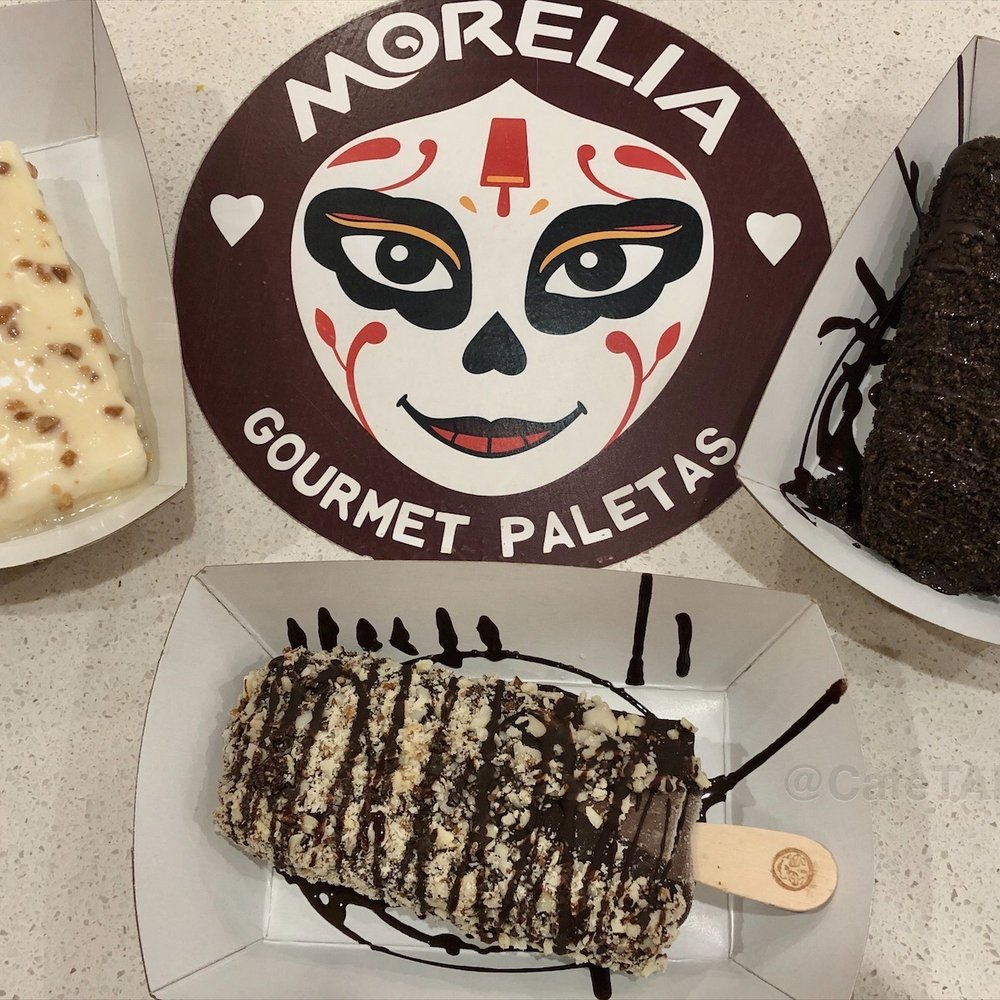 Morelia Gourmet Paletas - Cookies & Cream Paleta Belgian Chocolate Coconut Paleta - Gelato Near Me - Surfside, Florida Morelia Gourmet Paletas - Cookies & Cream Paleta Belgian Chocolate Coconut Paleta - Gelato Near Me - Surfside, Florida