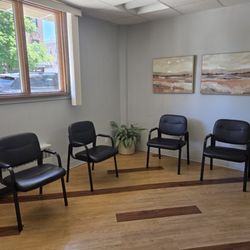 Our reception area