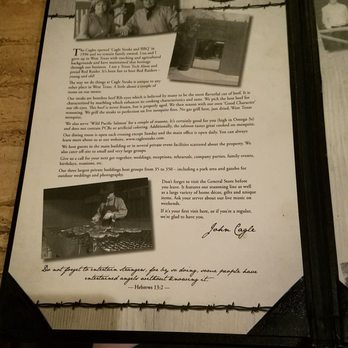 Cagle Steaks - Intro to menu - Steakhouses Near Me - Lubbock, Texas Cagle Steaks - Intro to menu - Steakhouses Near Me - Lubbock, Texas