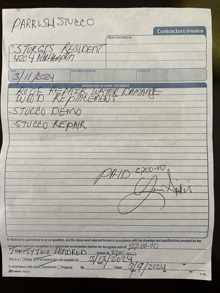 Slide of Veteran Owned Roofing