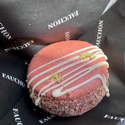 Strawberry Macaroon Ice Cream Sandwich