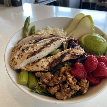 Tryst Cafe - Chicken Grilled Chicken and Goat Cheese Salad Lunch - Breakfast & Brunch Near Me - Chandler, Arizona Tryst Cafe - Chicken Grilled Chicken and Goat Cheese Salad Lunch - Breakfast & Brunch Near Me - Chandler, Arizona