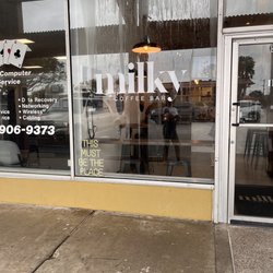 Milky Coffee Bar - Outside
