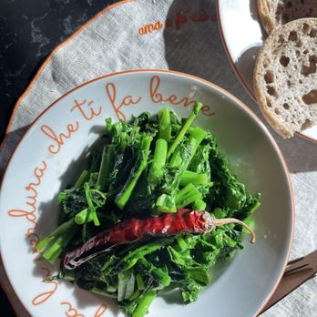 Ama - Broccoli di Rapa and gluten free bread - Desserts Near Me - Washington, DC, District of Columbia
