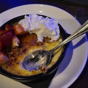 Bernard's - Their amazingly delicious Crème Brûlée! - New American Near Me - Roanoke, Virginia
