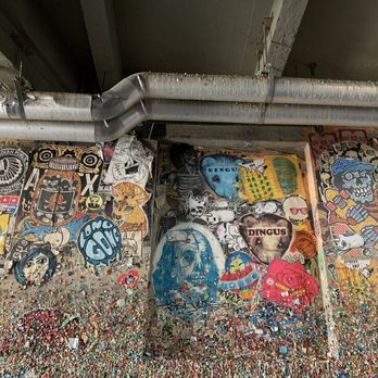 The Gum Wall - Local Flavor Near Me - Seattle, Washington