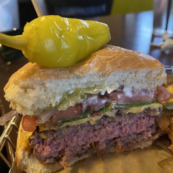 Hops Burger Bar - Hops classic medium - Burgers Near Me - Greensboro, North Carolina Hops Burger Bar - Hops classic medium - Burgers Near Me - Greensboro, North Carolina