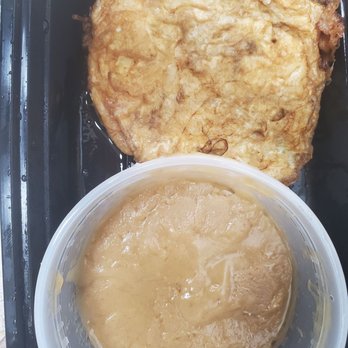 Bamboo Asian Kitchen - Chicken Egg Foo Young - I ate 2 peices. - Chinese Near Me - Phoenix, Arizona