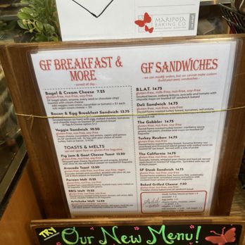 Mariposa Baking Company - Breakfast and sandwich menu - Bakeries Near Me - Oakland, California
