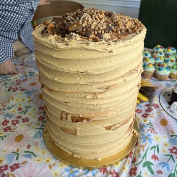 Bread & Water Company - Peanut Butter tower cake! - Bakeries Near Me - Alexandria, Virginia