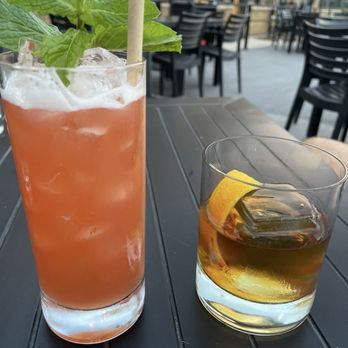 Brother Justus Whiskey - A cocktail & some whiskey - Distilleries Near Me - Minneapolis, Minnesota