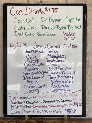 Menu photo 1 Matta's Burger Place Balmorhea, TX