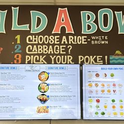 Poke kings - Menu