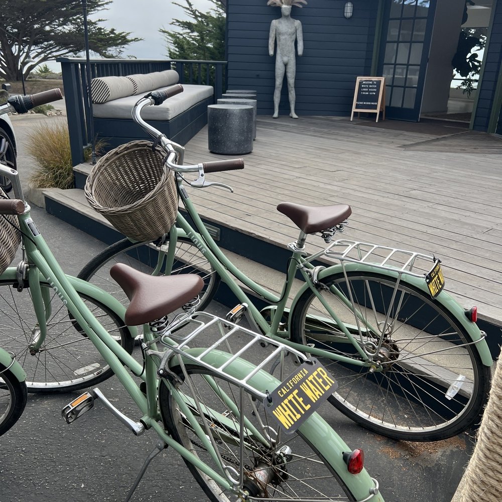 White Water - We rode these bikes, provided by White Water, along the street - Hotels Near Me - Cambria, California White Water - We rode these bikes, provided by White Water, along the street - Hotels Near Me - Cambria, California
