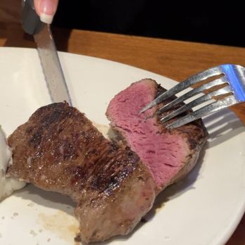 Outback Steakhouse - Medium Rare 6oz Center Cut Sirloin - Steakhouses Near Me - Westminster, California Outback Steakhouse - Medium Rare 6oz Center Cut Sirloin - Steakhouses Near Me - Westminster, California