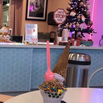 Fluffy Bear - Tarro soft serve with cup and cinnamon cone - Ice Cream & Frozen Yogurt Near Me - Laguna Hills, California Fluffy Bear - Tarro soft serve with cup and cinnamon cone - Ice Cream & Frozen Yogurt Near Me - Laguna Hills, California