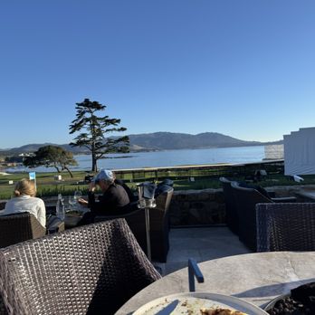 The Bench - Our view from the table - New American Near Me - Pebble Beach, California