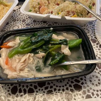 Victoria Seafood Restaurant - House fried rice and sauce for pan fried noodles - Chinese Near Me - Boston, Massachusetts