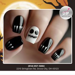 Dip Nails & Spa - Your nails deserve a spooky makeover! Book your Halloween nail art session for eerie yet stylish designs. 
________________________