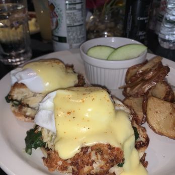 Maxine's On Shine - Crab Cale Eggs Benedict - New American Near Me - Orlando, Florida Maxine's On Shine - Crab Cale Eggs Benedict - New American Near Me - Orlando, Florida