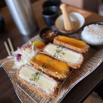 Katsuya - Brick Cheese Katsu (Gold & Silver) - Japanese Near Me - Mississauga, Ontario Katsuya - Brick Cheese Katsu (Gold & Silver) - Japanese Near Me - Mississauga, Ontario
