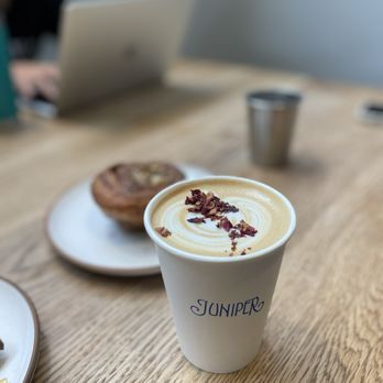 Juniper - Vanilla rose latte - Coffee & Tea Near Me - San Francisco, California Juniper - Vanilla rose latte - Coffee & Tea Near Me - San Francisco, California