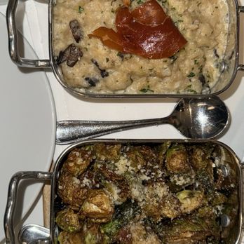 Chez Loma - chef's rissoto and brussel sprouts - French Near Me - Coronado, California