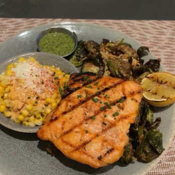 Pacific Catch - Verlasso Salmon, Thai Brussels, Mexican Corn - Seafood Near Me - Santa Monica, California Pacific Catch - Verlasso Salmon, Thai Brussels, Mexican Corn - Seafood Near Me - Santa Monica, California