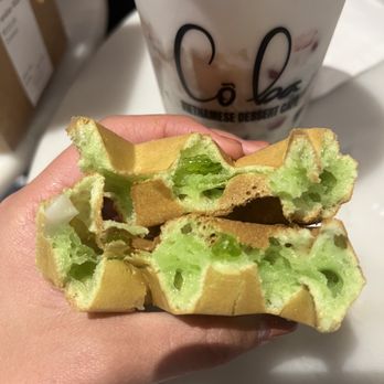 Co Ba Dessert Tea & Coffee - pandan waffles - Desserts Near Me - San Jose, California Co Ba Dessert Tea & Coffee - pandan waffles - Desserts Near Me - San Jose, California