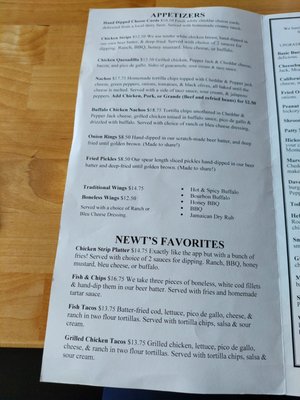 Menu photo 8 Newt’s - Apple Valley Apple Valley, MN Menu photo 8 Newt’s - Apple Valley Apple Valley, MN
